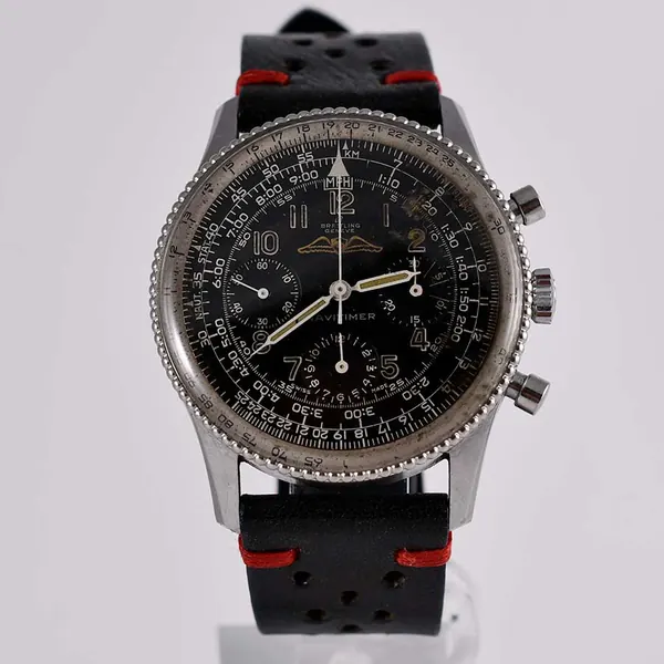 Chronographe Breitling Navitimer référence 806 au logo de l'AOPA, vers 1960